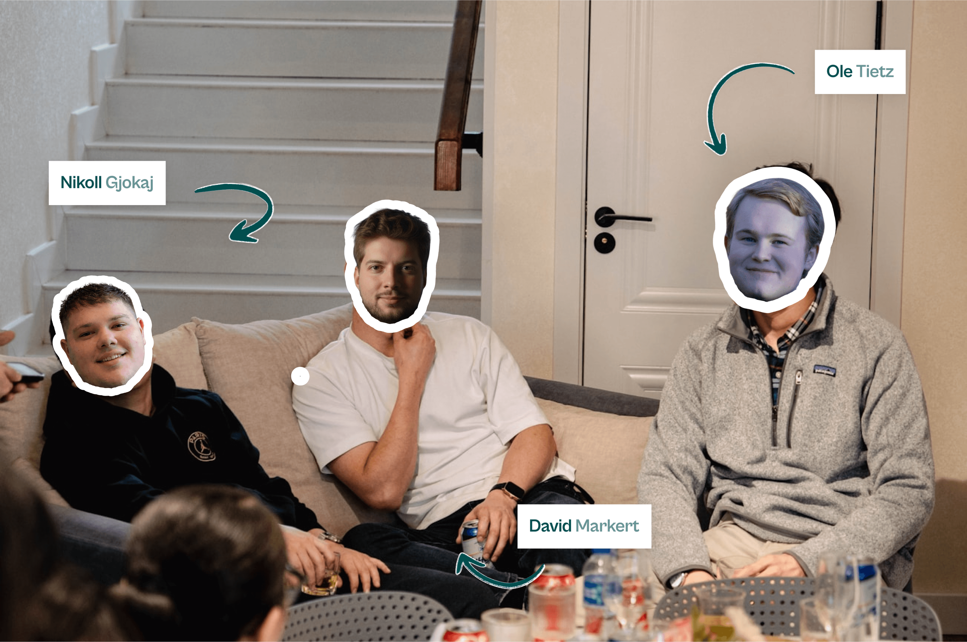 Nikoll Gjokaj, David Markert, Ole Tietz